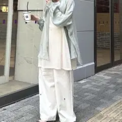 M 2WAYシルエットサス付きチノパンツのサムネイル
