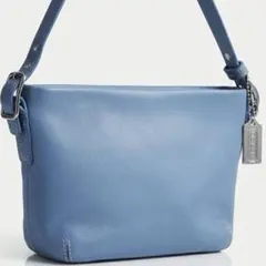 OLD COACH vintage Blue アクセサリーポーチ ハンドバッグ