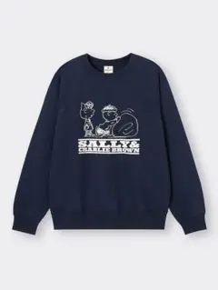 gu ヘビーウェイトスウェットプルオーバー(長袖) Peanuts スヌーピー