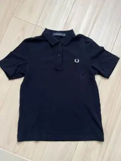 FRED PERRY ブラック ポロシャツ 半袖 EUR 38