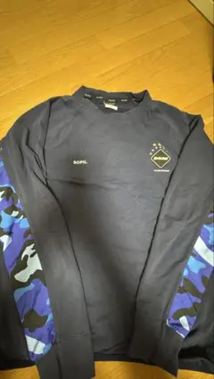 F.C.Real Bristol スウェット ネイビー カモフラ