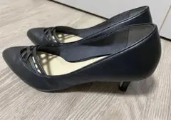 【美品】LeTalon黒ハイヒール24cm