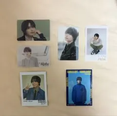 なにわ男子 大西流星 CD購入特典のクリアソロカード 6枚セット