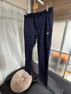 ネイビー スリムフィットパンツ