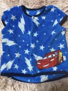 カーズ キャラクター　スリーパー 90cm フリース　寝巻き　ベスト　パジャマ