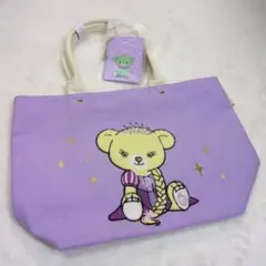 ディズニーストア　プリンセスベアー　ラプンツェル　トートバッグ　パスケースのサムネイル