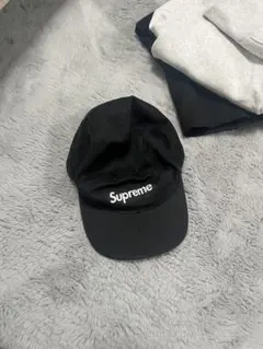Supreme ブラック キャップ