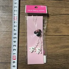 東京ディズニーリゾート　ミニーマウス　携帯電話アクセサリー　マスコットストラップ