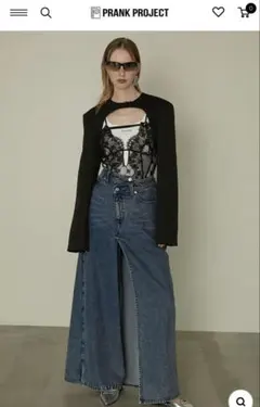 PRANK PROJECT Twisted Layered Denim 36