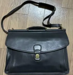 【希少】COACH オールドコーチ ショルダーバッグ 2way ターンロック 黒