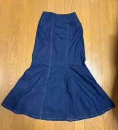 GU デニムマーメイドスカート Sサイズ