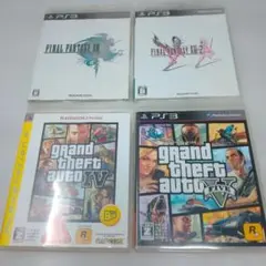 PS3 グランドセフトオート＆ファイナルファンタジーセット売り