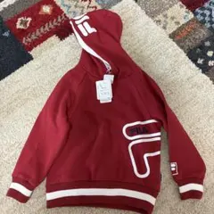 FILA フード付きトレーナー 120cm 赤