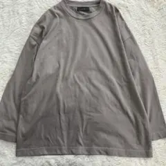 美品　クレイル　オーバーロングTシャツ　シンプル　ゆるだぼ　男女兼用