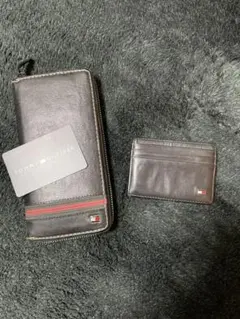 トミーヒルフィガー　長財布＆定期入れカードケース　2点セットまとめ売り