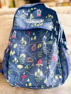 Coleman キッズリュック キャンプ柄