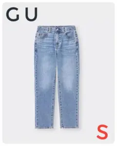 GU スリムテーパードアンクルジーンズ(丈標準65～69cm)