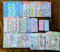 ぷくぷくシール　ぷっくりシール　ぷくぷくキャンディ　ボンボン風ドロップシール