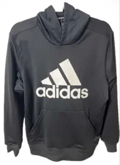 adidas スポーツウェア ロゴパーカー ブラック サイズM 即日発送
