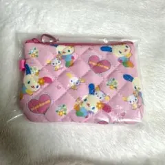 サンリオ みんなのキルトシリーズ シークレットミニフラットポーチ ウサハナ