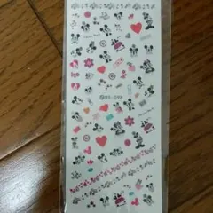 ディズニー　ミッキー　ミニー　 ネイルシール 新品未使用 送料込み