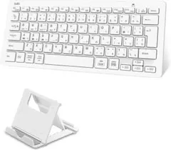 Ewin Bluetoothキーボード 日本語配列 マルチペアリング 3台同時接