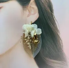 【結婚式アクセサリー】ブライダルイヤリング