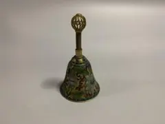 値下げ　七宝焼　ハンドベル　高さ約11センチ