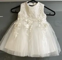 ベビードレス　70サイズ　リングガール　結婚式　誕生日　ハーフバースデー