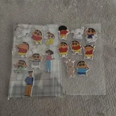 ぷっくりシール　クレヨンしんちゃん