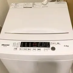 【西荻窪受取】Hisense 全自動洗濯機 HW-K55E 5.5kg 本体のサムネイル