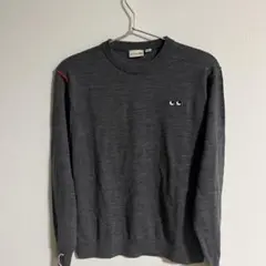 ユニクロANYA HINDMARCH グレーセーター 150