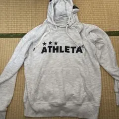 ATHLETA フード付きパーカー グレー