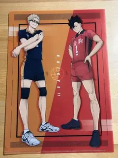 【新品未使用】ハイキュー‼︎ 黒尾鉄朗・月島蛍　クリアファイル