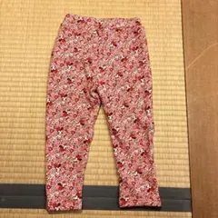 新品未使用☆ベビー レギンス パンツ 裏起毛 ミニー 90cm 女の子