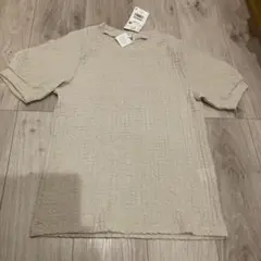 【新品】CINEMA CLUB 半袖 トップス ベージュ S