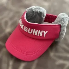JACK BUNNY ファー耳あて付きサンバイザー