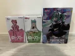 桜ミク　初音ミク フィギュア 3点セット ぬーどるストッパー FIGURIZM