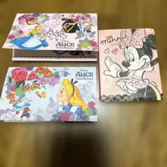 ディズニー アリス メモ帳2冊 ミニー付箋セット 묶음 판매