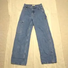 Ｈ＆М　レディース デニムパンツ ワイドシルエット　155/64A