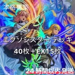 遊戯王 エクソシスター デッキ 本格構築 メイン40枚＋EX15枚 時空の七皇