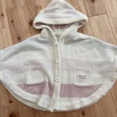 gelato pique ベビーポンチョ 70サイズ