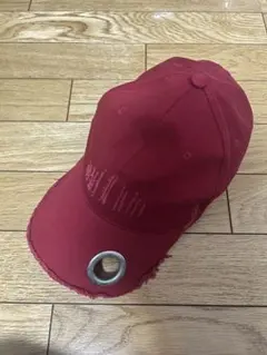 GRANCY EyeletDesign DamageCap レッド 赤キャップ grancy】赤キャップ GRANCY】EyeletDesign DamageCap