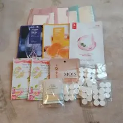 ペーパーコットンマスクセット、色々パックのセット