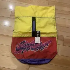 レトロ　希少　スーパースター　ナイロンバック