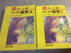 チャート式　解法と演習　数学Ⅰと数学A  2冊