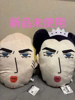 映画クレヨンしんちゃん ヘンダーランドの大冒険 フェイス型ぬいぐるみ 2点セット