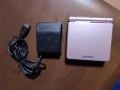 極美品　ゲームボーイアドバンスSP パールピンク(中古品)