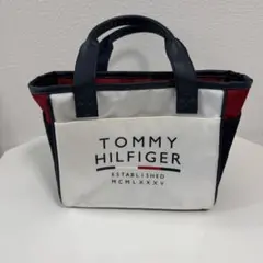 TOMMY HILFIGER ラウンドバッグミックスマテリアル THMG1FB9のサムネイル