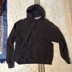 Champion 90s フード付きパーカー Lサイズ ダークグレー